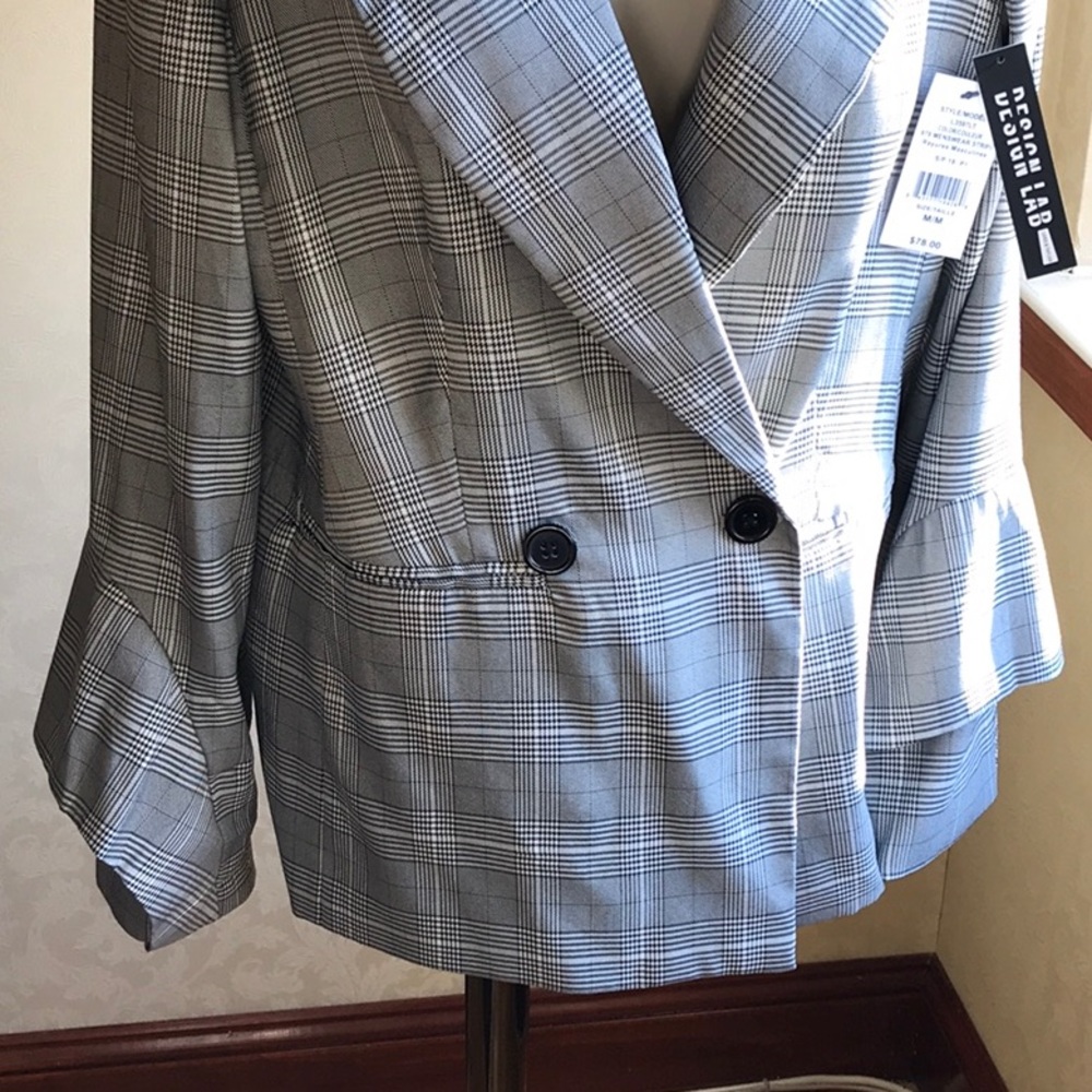 Design Lab Houndstooth Jacket - Picture 4 of 6